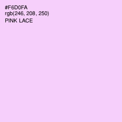 #F6D0FA - Pink Lace Color Image